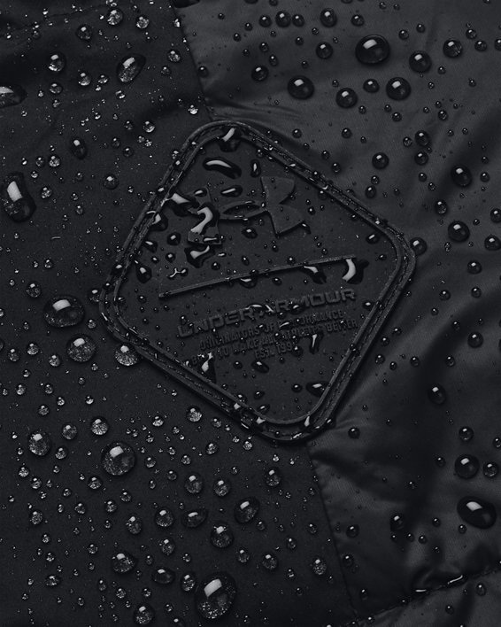 Women's ColdGear® Infrared Down Blocked Jacket, Black, pdpMainDesktop image number 4